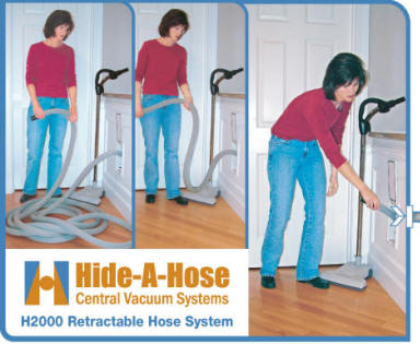 hide a hose central vac